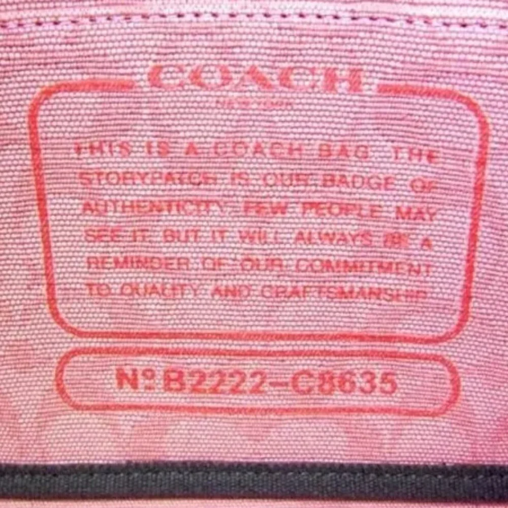 COACH Spin Taffy Multi Colored Tote 27 In Signature EXCELLENT - Picture 3 of 5